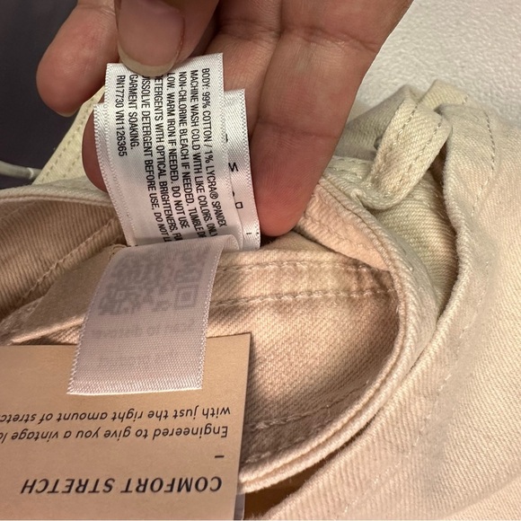 Universal Thread Cream Wide Leg Jeans - Picture 8 of 8